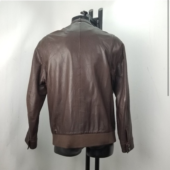 Rudsak Leather Bomber Jacket - Picture 4 of 5